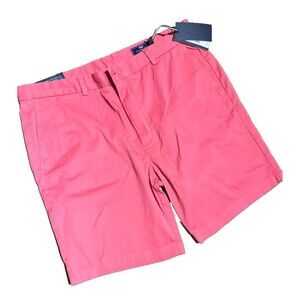Vineyard Vines Breaker Performance Shorts Men's Flat Front  Coral Size 38